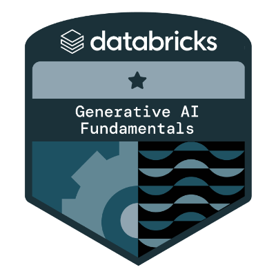 Databricks Academy GenAI Badge