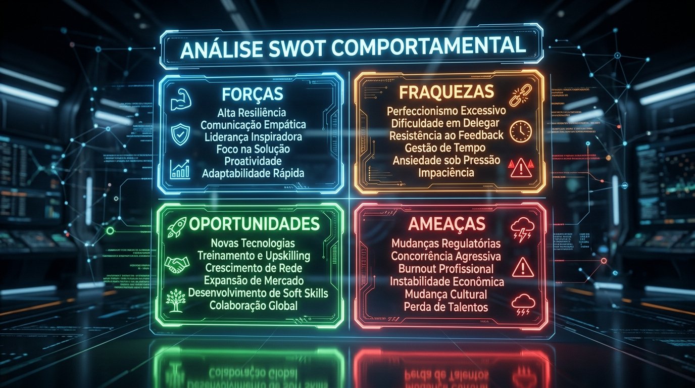 Análise SWOT comportamental.